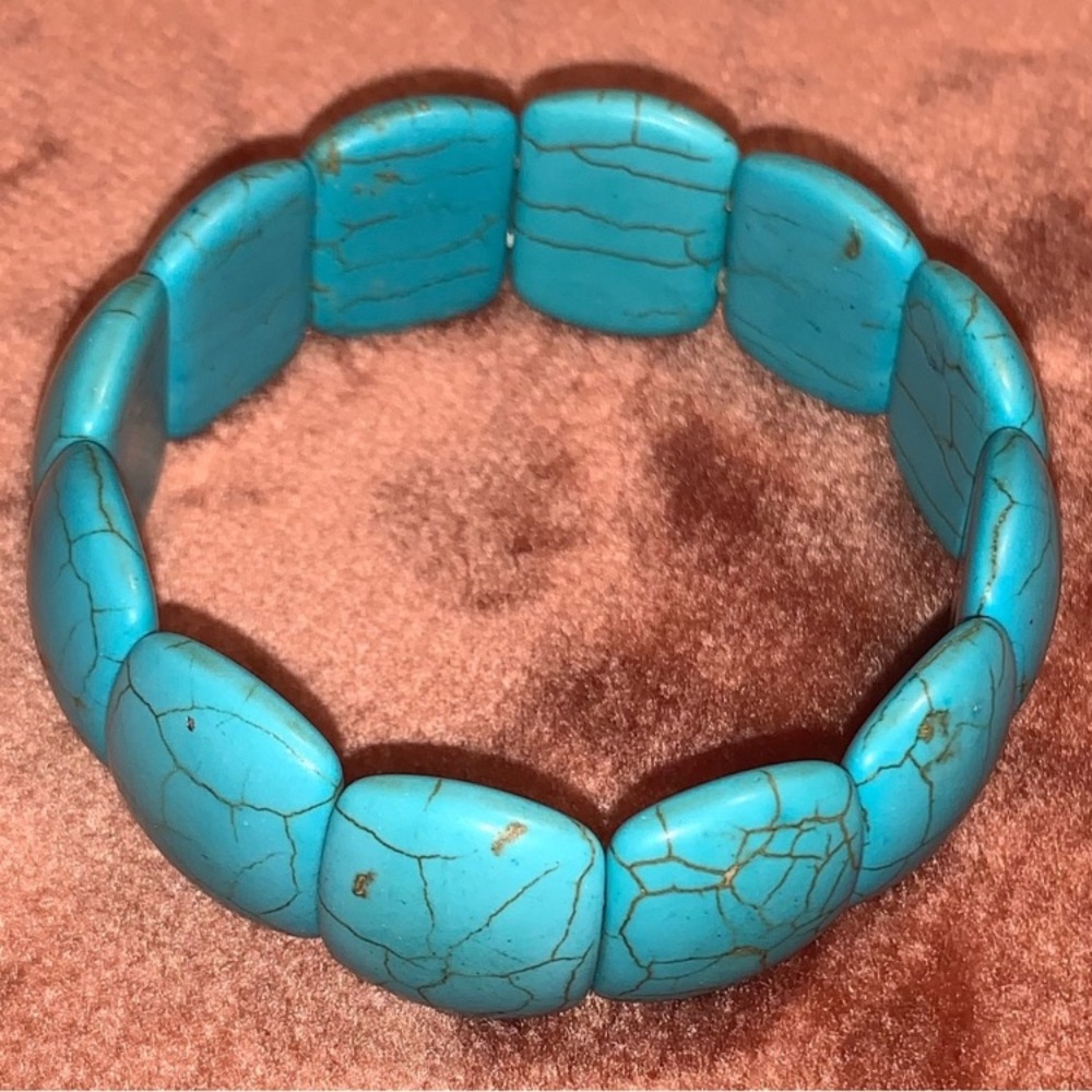 VINTAGE HANDMADE IN ARMENIA STONE BRACELET